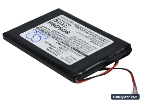 Samsung YP-YH7 Replacement Battery, 3.7V, 970mAh, Li-ion 2