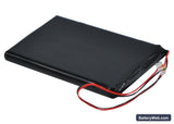 Samsung YP-YH7 Replacement Battery, 3.7V, 970mAh, Li-ion 3