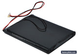 Samsung YP-YH7 Replacement Battery, 3.7V, 970mAh, Li-ion 4