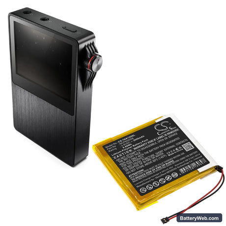 Astell&Kern AK120 Replacement Battery, 3.8V, 2600mAh, Li-Polymer 6