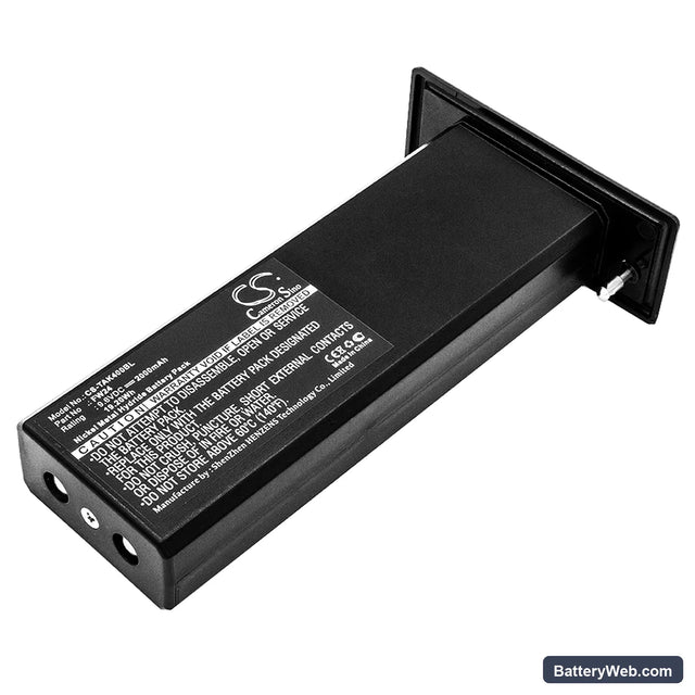 Teletec AK1 Replacement Battery, 9.6V, 2000mAh, Ni-MH 1