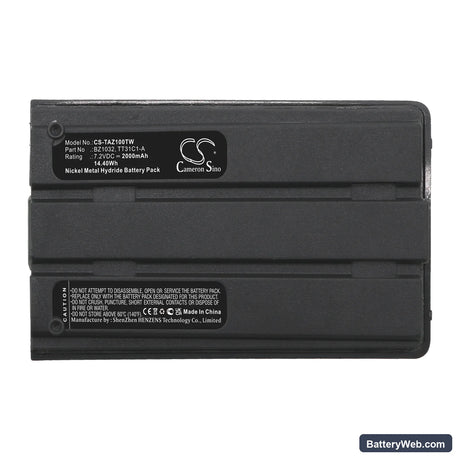 Ma-Com-Ericsson BZ1032 Replacement Battery, 7.2V, 2000mAh, Ni-MH 5