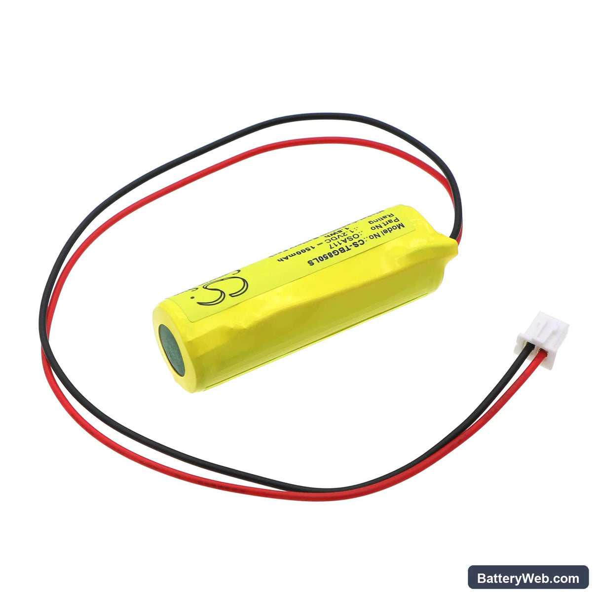 Teig 850069 Replacement Battery, 1.2V, 1500mAh, Ni-CD 2