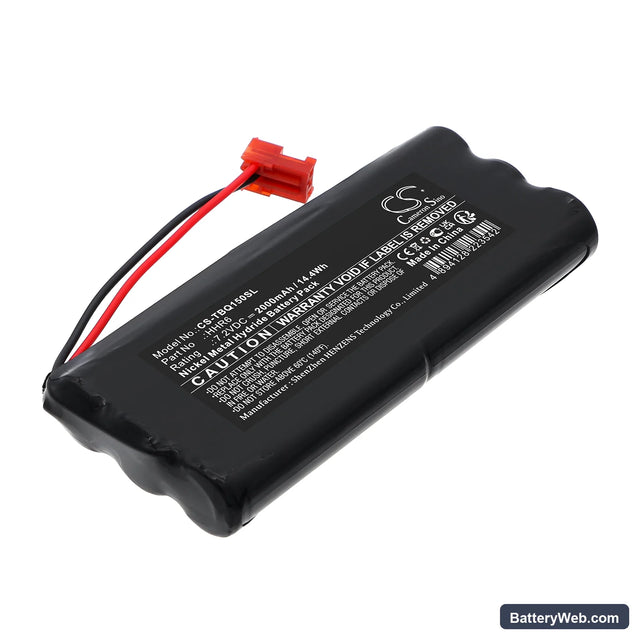 Tobias IQ150 Paper-Chek Replacement Battery, 7.2V, 2000mAh, Ni-MH 1