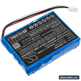 Tribrer AOR500 Replacement Battery, 7.4V, 2300mAh, Li-Polymer 2