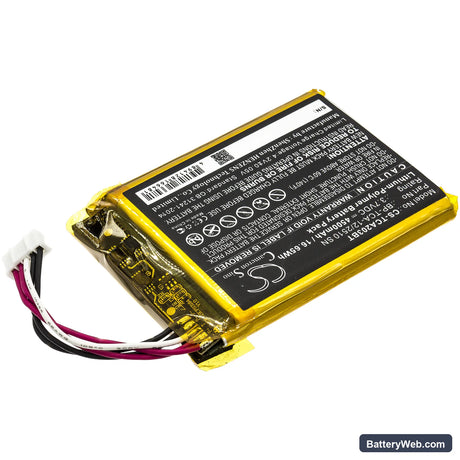 Xfinity Home Security Touch Screen Replacement Battery, 3.7V, 4500mAh, Li-Polymer 2