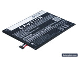 TCL M823 Replacement Battery, 3.8V, 3500mAh, Li-Polymer 4
