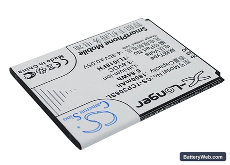 TCL P306C Replacement Battery, 3.8V, 1800mAh, Li-ion 2
