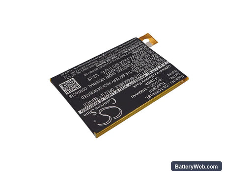 TCL P561U Replacement Battery, 3.8V, 3100mAh, Li-Polymer 2
