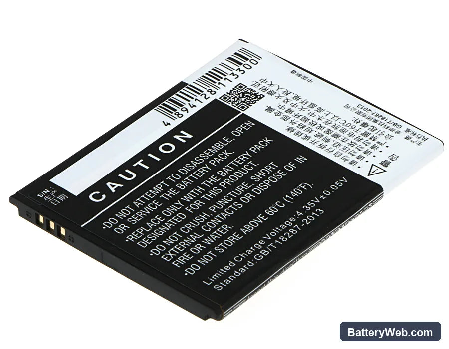 TCL TCL P588 Replacement Battery, 3.8V, 2000mAh, Li-Polymer 4