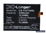 Alcatel One Touch Flash Plus Replacement Battery, 3.8V, 3300mAh, Li-Polymer 1