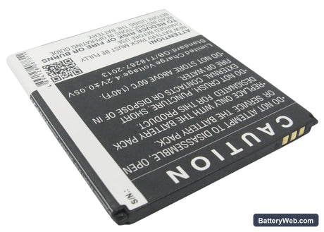 TCL S700T Replacement Battery, 3.7V, 2000mAh, Li-ion 3