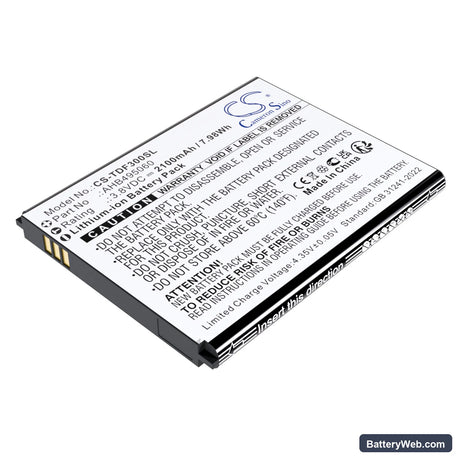 Tenda 4G180. 4G LTE Replacement Battery, 3.8V, 2100mAh, Li-ion 1