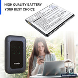 Tenda 4G180. 4G LTE Replacement Battery, 3.8V, 2100mAh, Li-ion 6