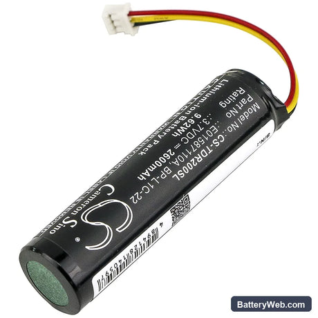 Tascam MP-GT1 Replacement Battery, 3.7V, 2600mAh, Li-ion 2