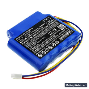Tosight DW-6000 Replacement Battery, 7.2V, 2600mAh, Ni-MH 1
