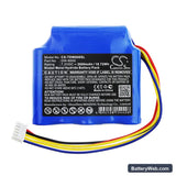 Tosight DW-6000 Replacement Battery, 7.2V, 2600mAh, Ni-MH 3