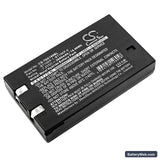 Telemotive 10K12SS02P7 Replacement Battery, 7.2V, 2000mAh, Ni-MH 1