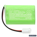 Teknoware ESC 90 Emergency Exit Light Replacement Battery, 4.8V, 1200mAh, Ni-MH 3