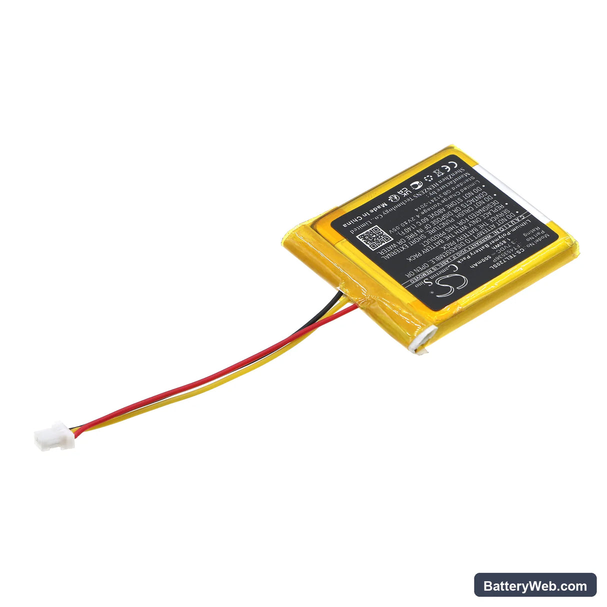 Turtle Beach Stealth 700 2Gen Replacement Battery, 3.7V, 500mAh, Li-Polymer 2