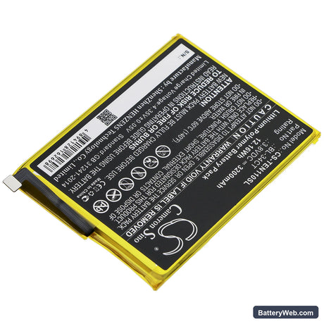 Tecno Camon 11S Replacement Battery, 3.8V, 3200mAh, Li-Polymer 2