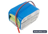 Terumo TE-112 Replacement Battery, 7.2V, 2000mAh, Ni-MH 4