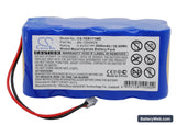 Terumo TE-171 Replacement Battery, 9.6V, 3000mAh, Ni-MH 1