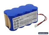 Terumo TE-171 Replacement Battery, 9.6V, 3000mAh, Ni-MH 4