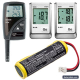 Testo 175-T1 Replacement Battery, 3.6V, 2700mAh, Li-SOCl2 6