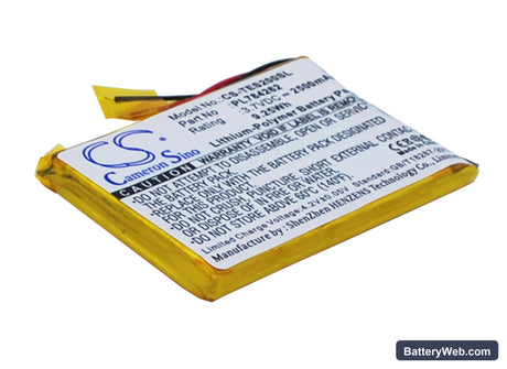TEASI One 2 Replacement Battery, 3.7V, 2500mAh, Li-Polymer 2