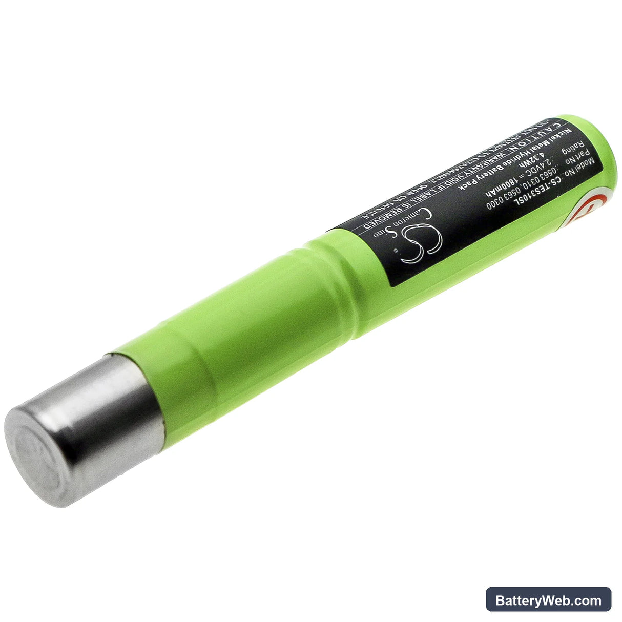Testo 300 L Replacement Battery, 2.4V, 1800mAh, Ni-MH 2