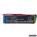 Testo 320 Combustion Analyzer Replacement Battery, 3.7V, 2600mAh, Li-ion 3