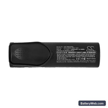 Testo 320 Replacement Battery, 3.7V, 3400mAh, Li-ion 5