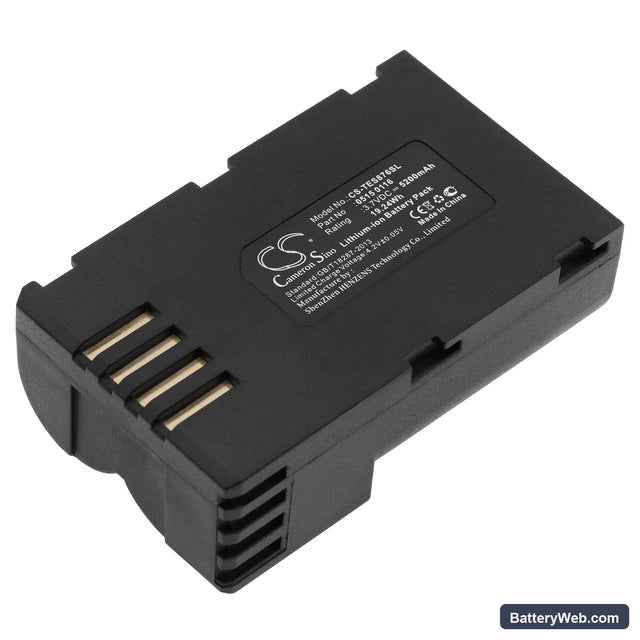 Testo 876 Replacement Battery, 3.7V, 5200mAh, Li-ion 1