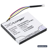 Texas Instruments TI-Nspire CX Replacement Battery, 3.7V, 1300mAh, Li-ion 1