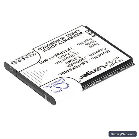 Texas Instruments TI-84 Plus CE Replacement Battery, 3.7V, 900mAh, Li-ion 2