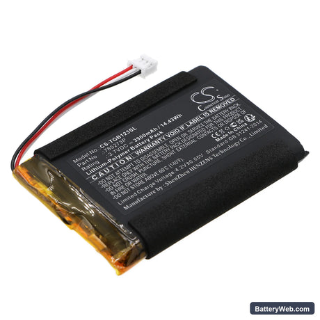 Tigermedia Tigerbox Touch Replacement Battery, 3.7V, 3900mAh, Li-Polymer 1