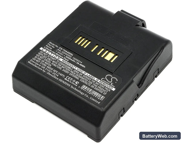 TSC Alpha 4L Replacement Battery, 7.4V, 5200mAh, Li-ion 1