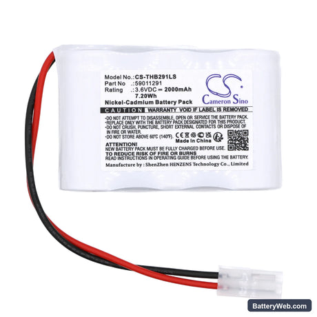 Thorn Voyager Blade 2 Replacement Battery, 3.6V, 2000mAh, Ni-CD 3