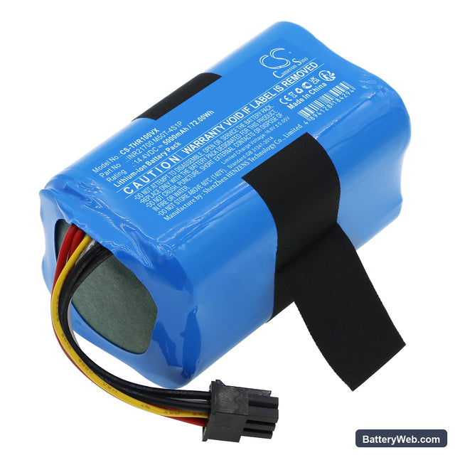 360 S10 Replacement Battery, 14.4V, 5000mAh, Li-ion 1
