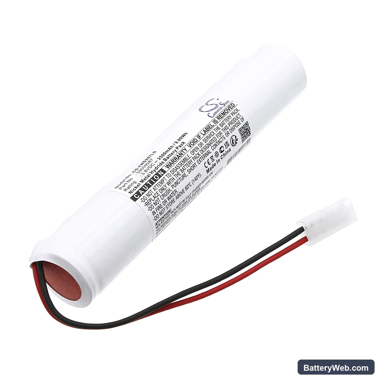 Thorn Voyager Solid E3D Replacement Battery, 3.6V, 2500mAh, Ni-MH 1