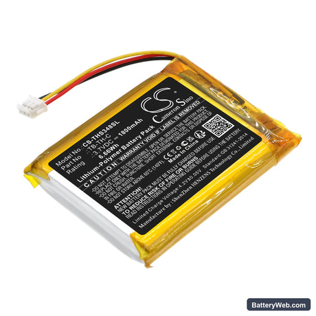 Therabody Smart Goggles Replacement Battery, 3.7V, 1800mAh, Li-Polymer 1