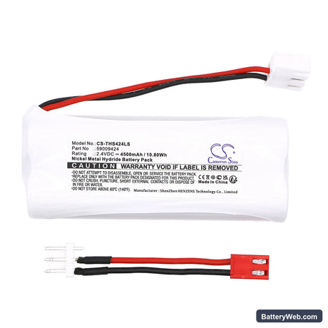 Thorn Voyager Star LA 2 SBS CON3 75 Replacement Battery, 2.4V, 4500mAh, Ni-MH 3