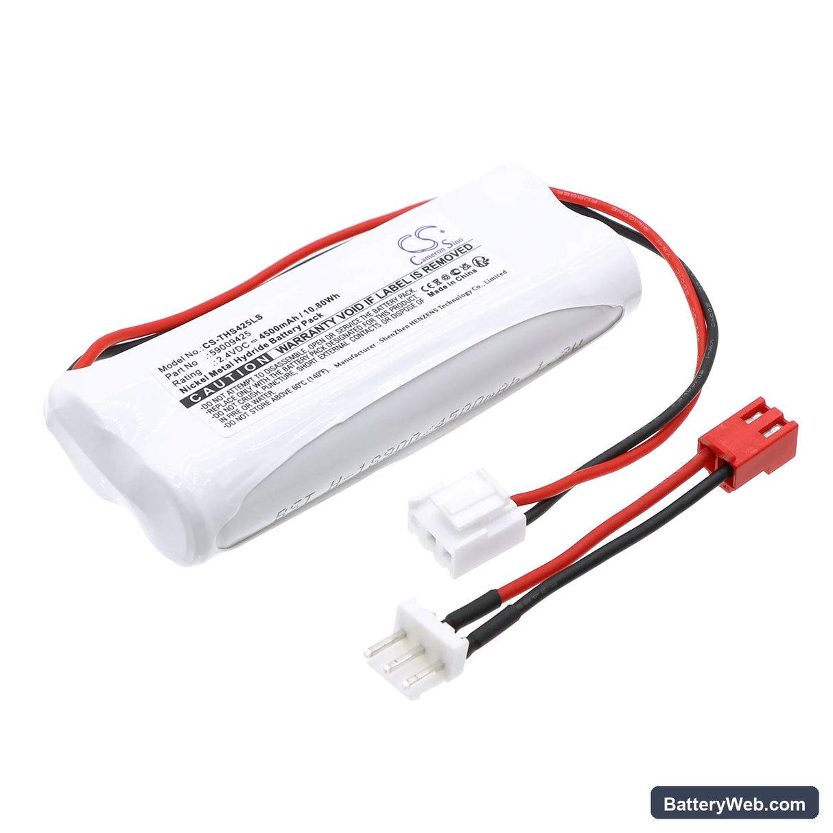 Thorn Voyager Star LA 2 SBS CON3 200 Replacement Battery, 2.4V, 4500mAh, Ni-MH 1