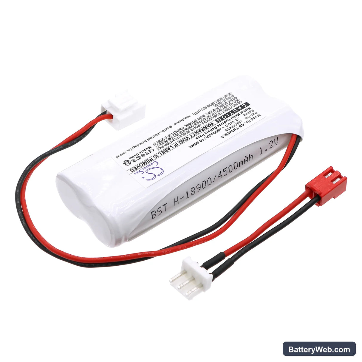 Thorn Voyager Star LA 2 SBS CON3 200 Replacement Battery, 2.4V, 4500mAh, Ni-MH 2