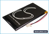 Sony Clie PEG-J25 Replacement Battery, 3.7V, 1350mAh, Li-Polymer 2