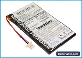 Sony Clie PEG-J25 Replacement Battery, 3.7V, 1350mAh, Li-Polymer 4