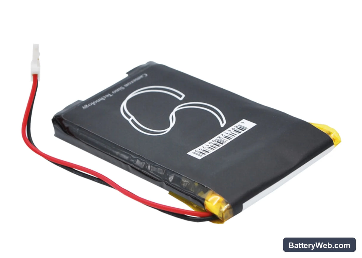 Sony Clie PEG-TJ27 Replacement Battery, 3.7V, 750mAh, Li-Polymer 4