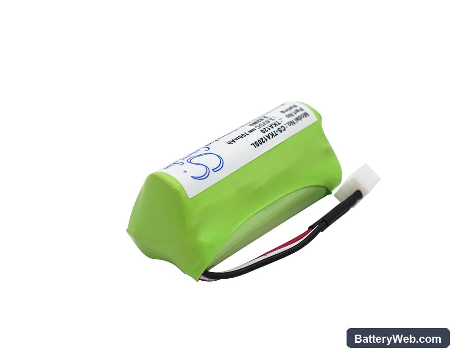 TDK Life On Record A12 Replacement Battery, 3.6V, 700mAh, Ni-MH 2