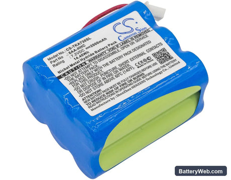 TDK Life on Record A73 Replacement Battery, 7.2V, 2000mAh, Ni-MH 1